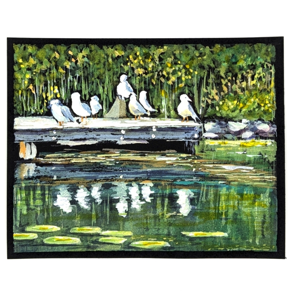 β€οΈArt Print of Watercolour Painting